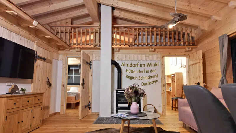 Almdorf im Winkl – Blockbau-Chalets in ruhiger Lage bei Schladming-Dachstein